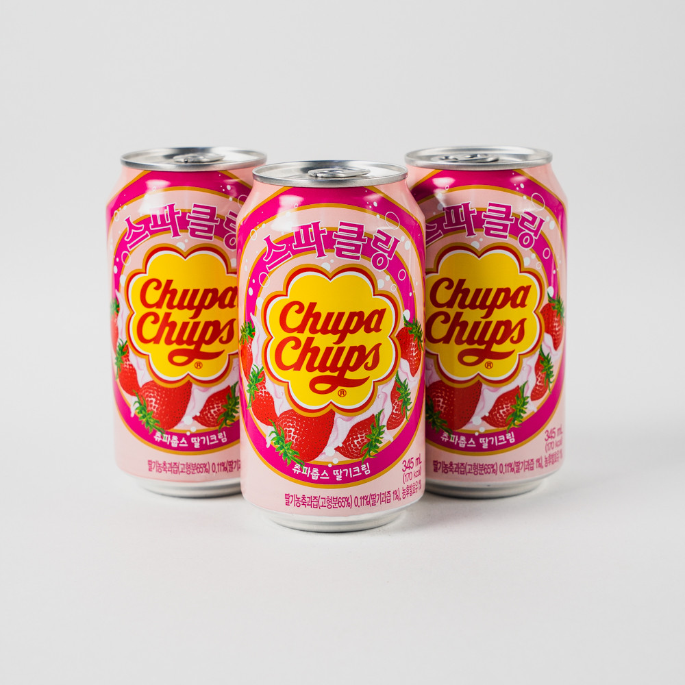Carbonated drink Strawberry Chupa-Chups 345ml for 2.7₼ buy in Baku with ...