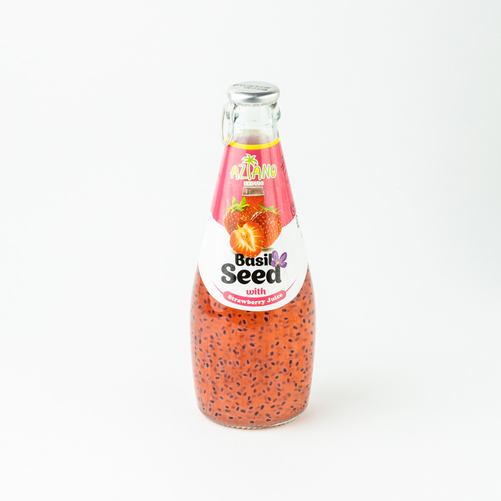 Nectar Aziano Strawberry with basil seeds 30 290 ml for 2.5 buy